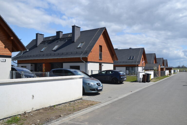 Osiedle domów jednorodzinnych w Mechnicach