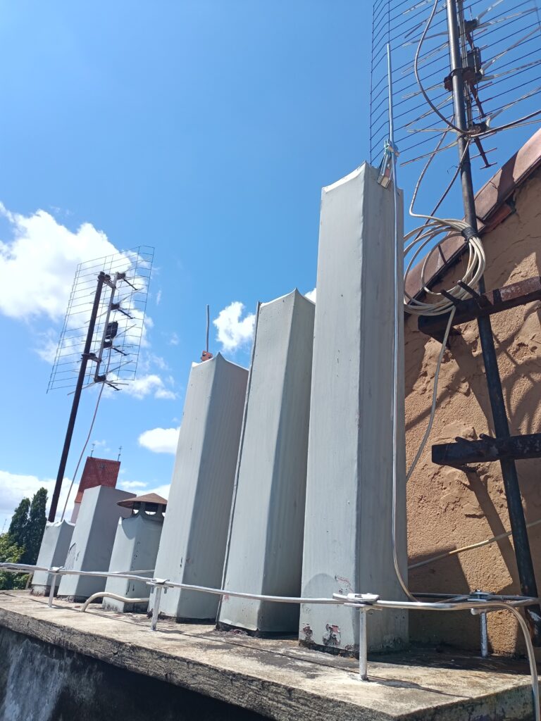 renowacja instalacji odgromowej w budynku banku w Kędzierzynie-Koźlu