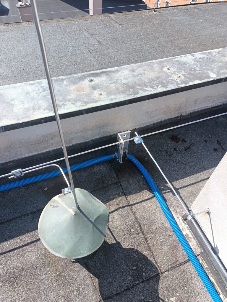 renowacja instalacji odgromowej w budynku banku w Kędzierzynie-Koźlu