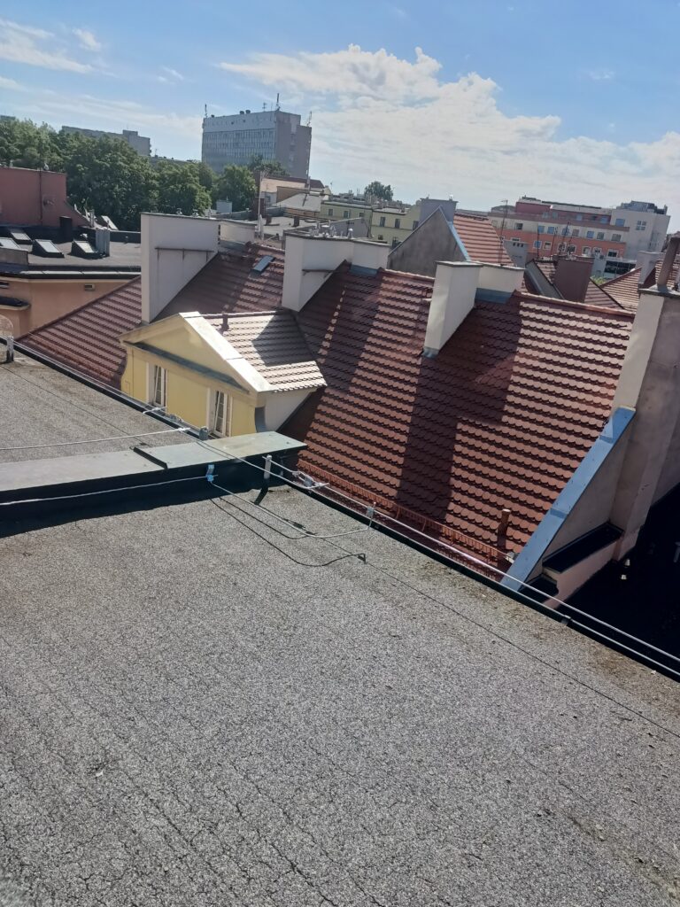 renowacja instalacji odgromowej w budynku banku w Kędzierzynie-Koźlu